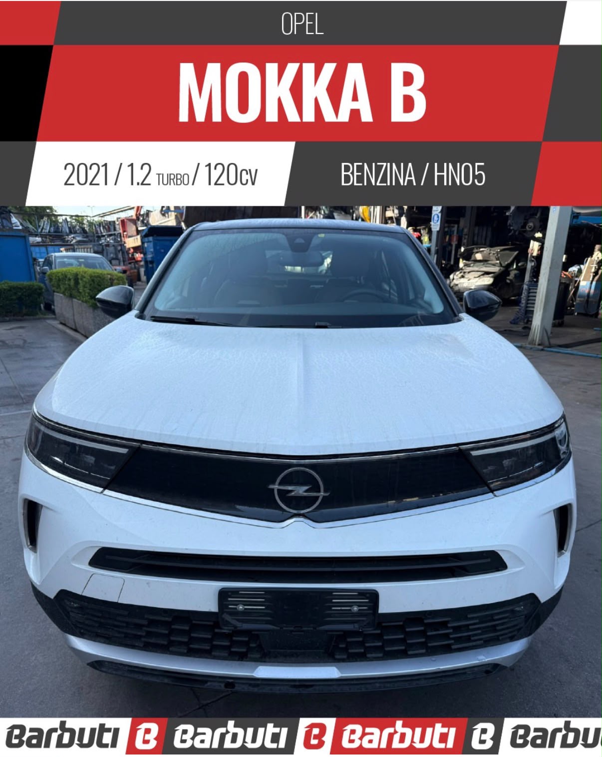 Ricambi usati auto OPEL MOKKA B 20>