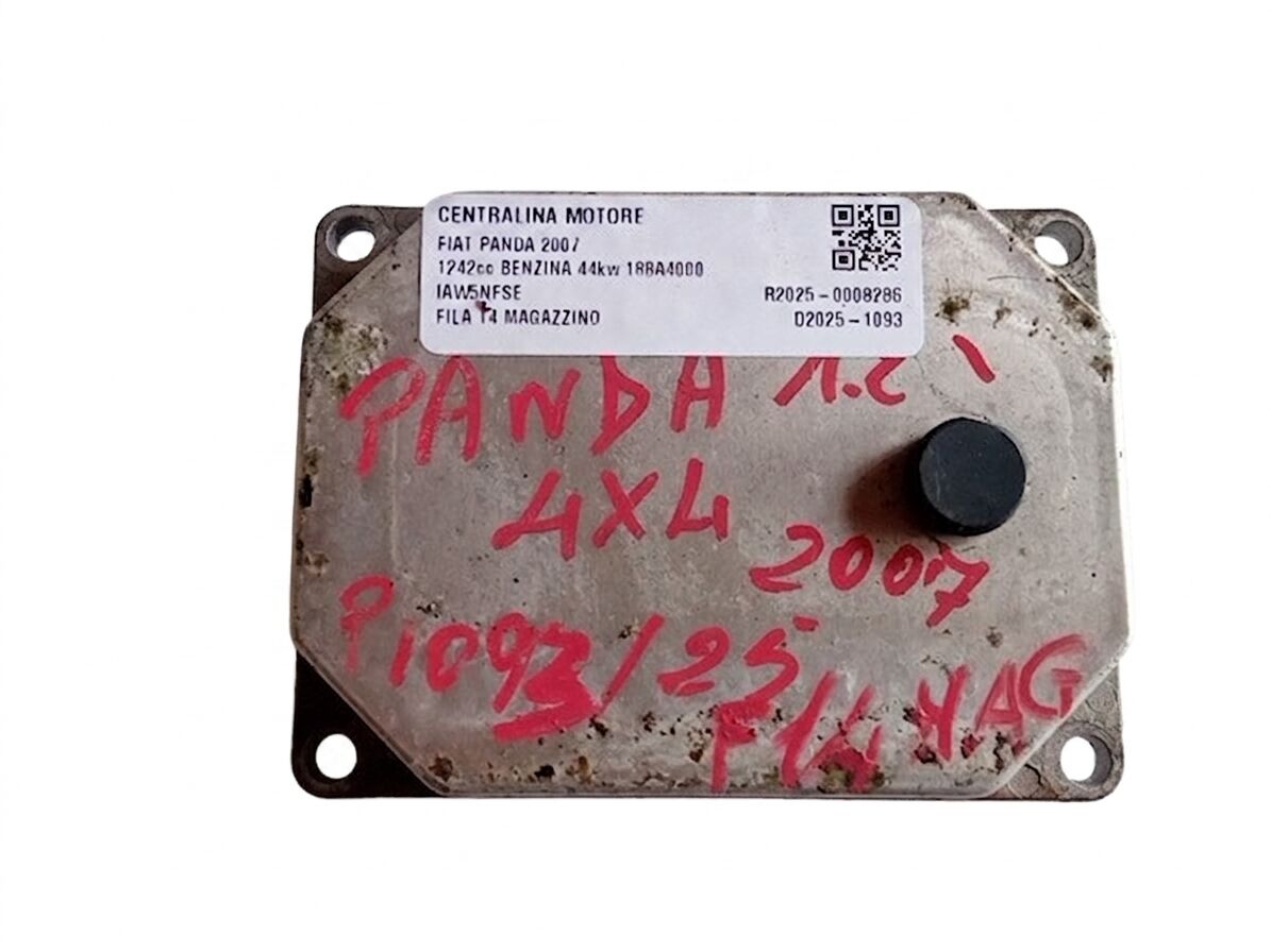 CENTRALINA MOTORE FIAT PANDA 2007 1.2 BENZ. MAGNETI MARELLI IAW5NFS8 — foto 2