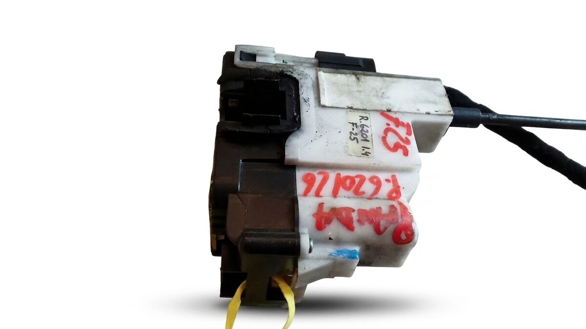 SERRATURA ANTERIORE SINISTRA FIAT PANDA 2006 6 PIN — foto 2