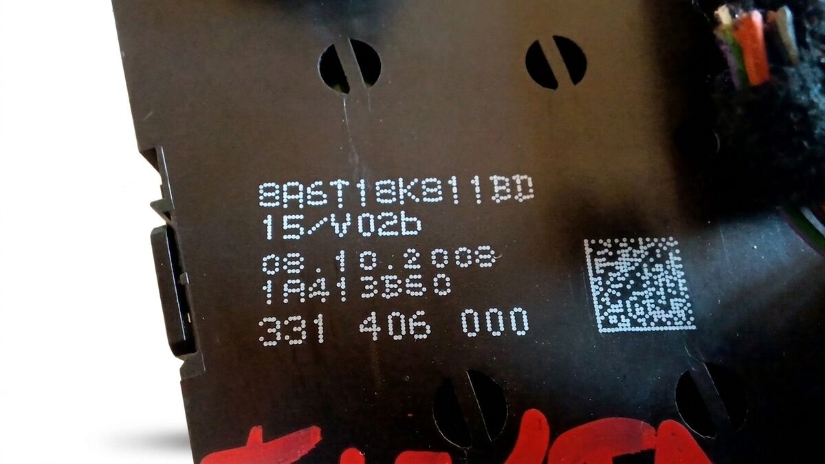 BLOCCO COMANDI STEREO FORD FIESTA 2010 8A6T18K811BD — foto 3