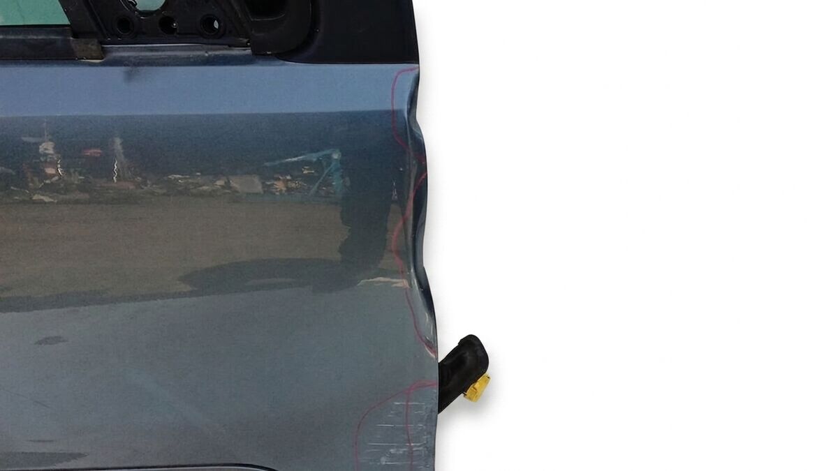 PORTA ANTERIORE DESTRA PEUGEOT PARTNER 2010 GRIGIO SCURO — foto 4
