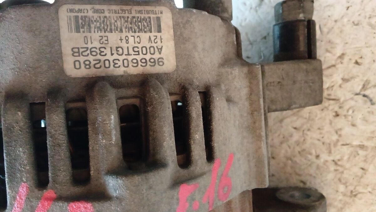 ALTERNATORE CITROEN C3 2012 1.4 BENZ. 9666030280 — foto 5