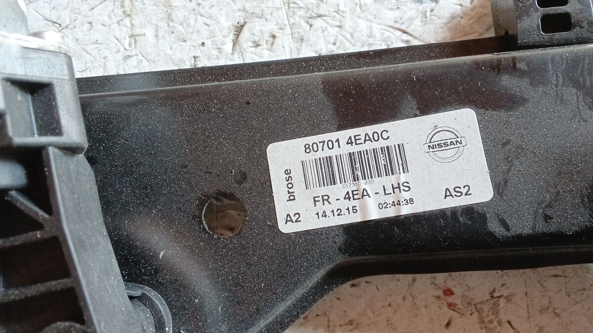 ALZACRISTALLO ANTERIORE SINISTRO NISSAN QASHQAI 2019 6 PIN 807014EA0C — foto 3