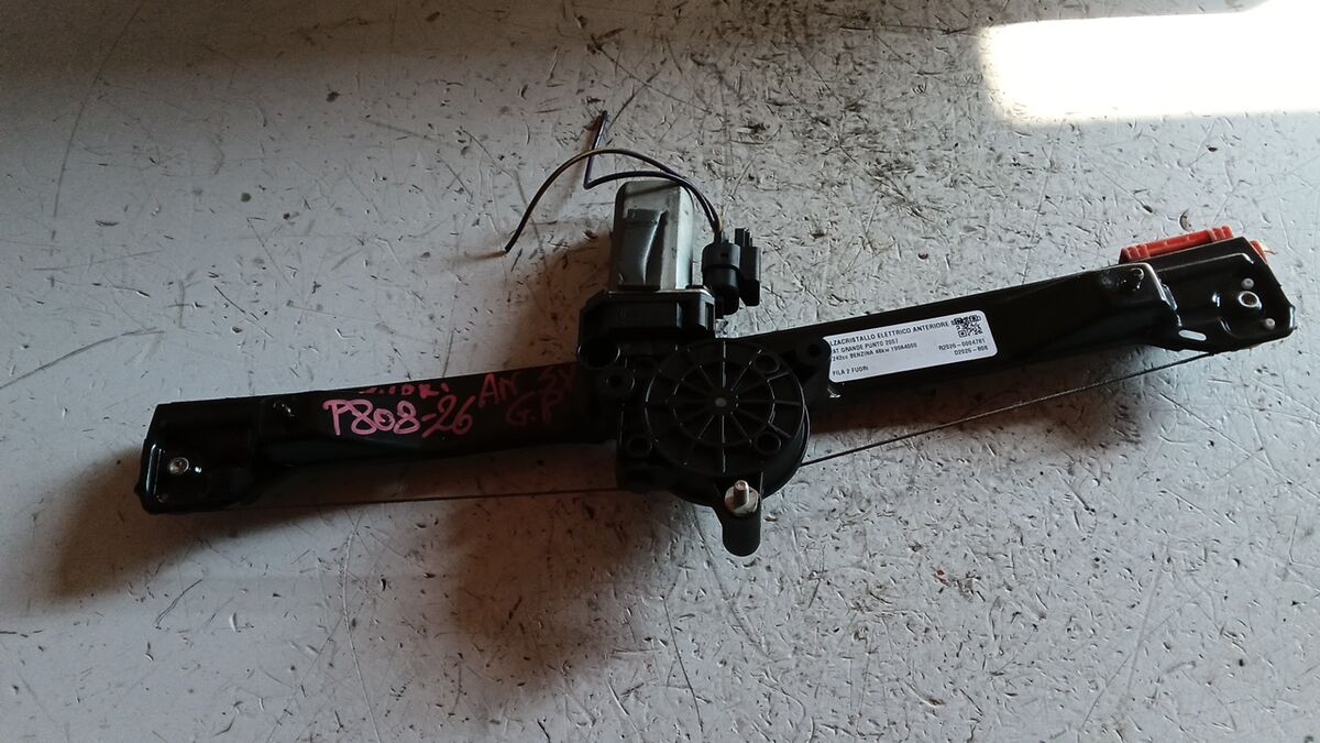 ALZACRISTALLO ANTERIORE SINISTRO FIAT GRANDE PUNTO 2007 2 PIN
