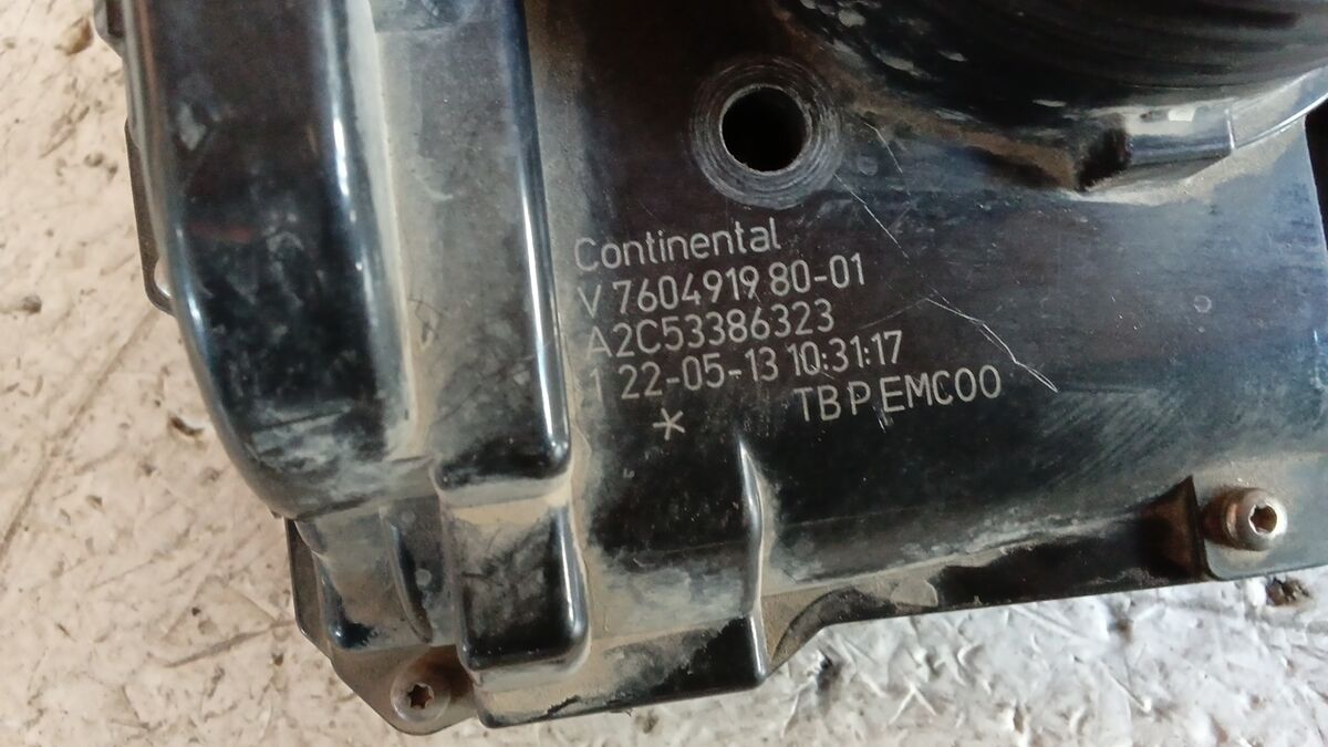 CORPO FARFALLATO CITROEN C3 PICASSO 2013 1.4 BENZ. 16V A2C53386323 — foto 3