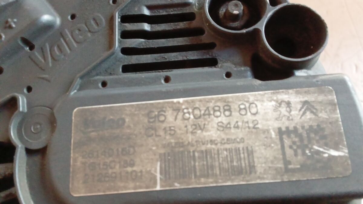 ALTERNATORE CITROEN C3 2013 1.4 HDI 9678048880 — foto 5