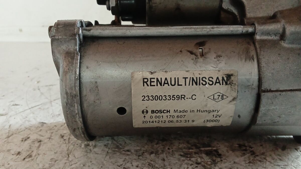 MOTORINO AVVIAMENTO NISSAN QASHQAI 2015 1.6 DCI 130CV 233003359R — foto 5