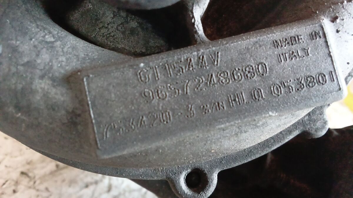 TURBINA FORD FOCUS 2005 1.6 TDCI 9657248680 — foto 4