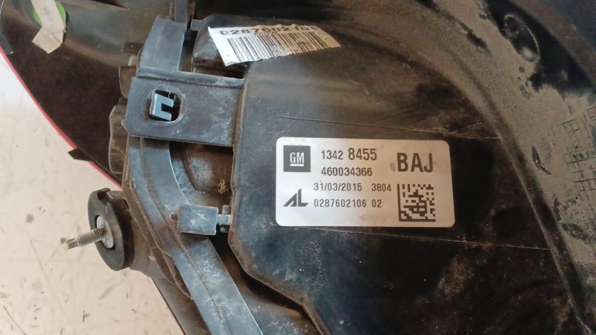 PEDALE ACCELLERATORE OPEL CORSA E 2015 1.2 BENZ. 13305804 — foto 5