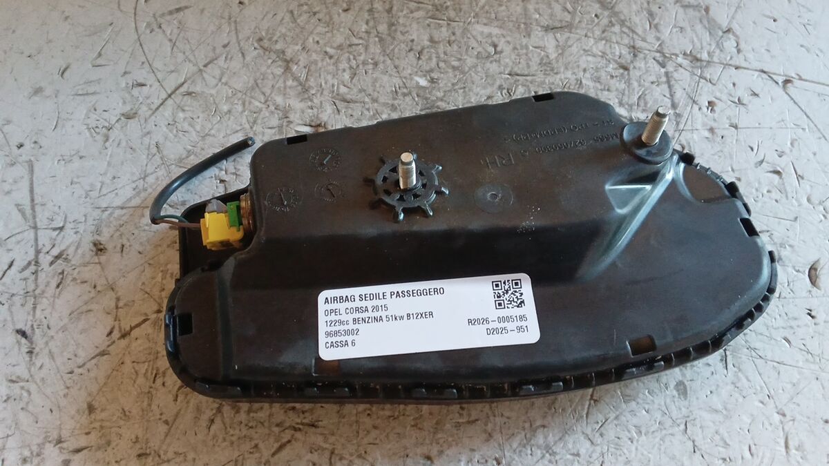 AIRBAG SEDILE PASSEGGERO OPEL CORSA E 2015 3 PORTE 96853002 — foto 2