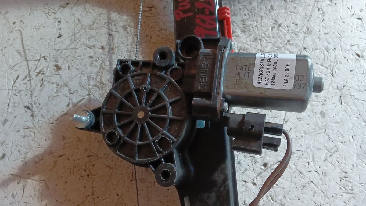 ALZACRISTALLO ANTERIORE DESTRO FIAT PUNTO EVO 2010 2 PIN — foto 3