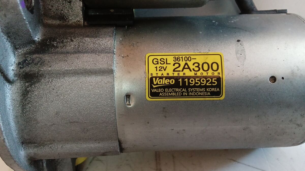 MOTORINO AVVIAMENTO KIA VENGA 2012 1.4 CRDI 361002A300 — foto 5