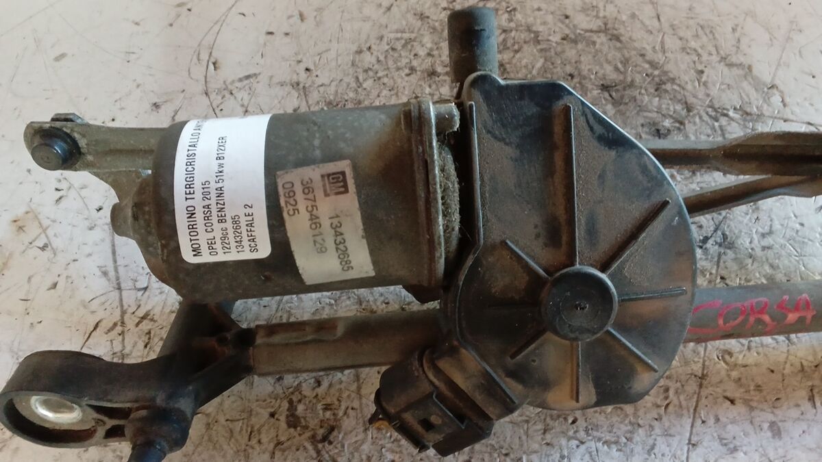 MOTORINO TERGICRISTALLI ANTERIORE OPEL CORSA E 2015 13432685 — foto 2