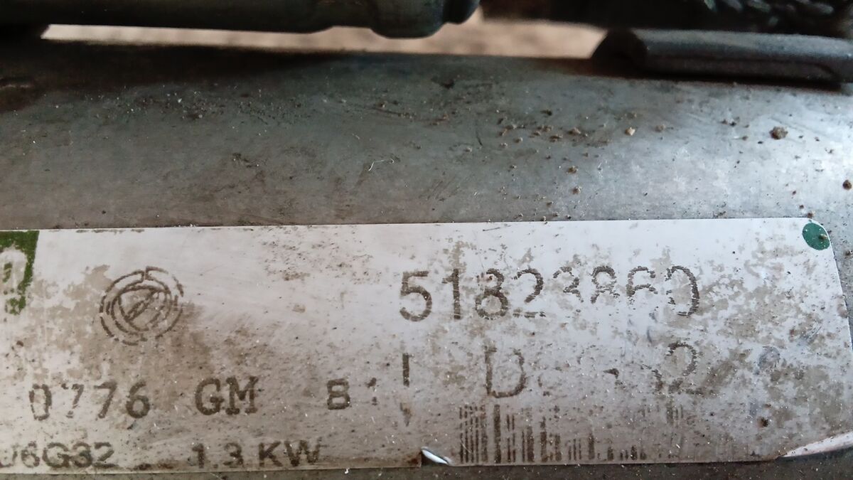 MOTORINO AVVIAMENTO FORD KA 2010 1.3 TDCI 75CV 51823860 — foto 5