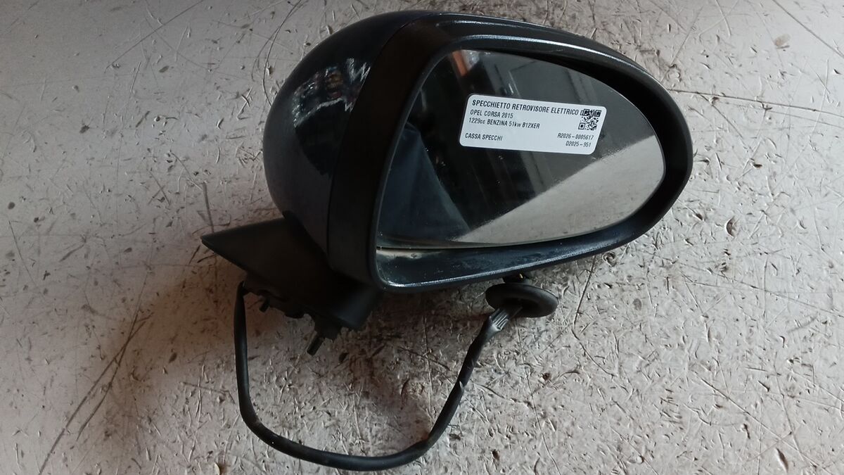 SPECCHIO ELETTRICO DESTRO OPEL CORSA E 2015 3 FILI