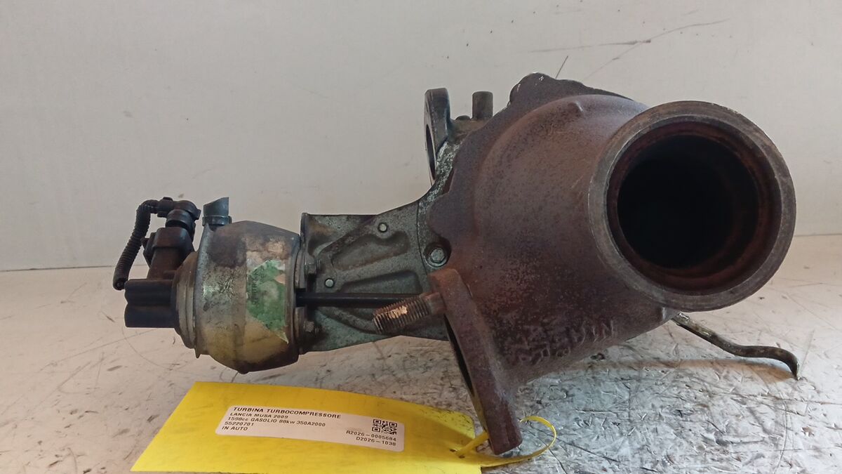 TURBINA LANCIA MUSA 2009 1.6 MULTIJET 120CV 55220701 — foto 3
