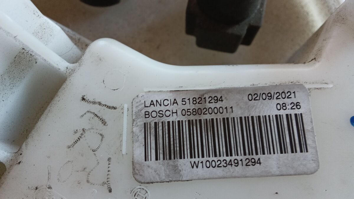 POMPA CARBURANTE GALLEGGIANTE LANCIA DELTA 2010 1.4 T-JET 16V 51821294 — foto 4